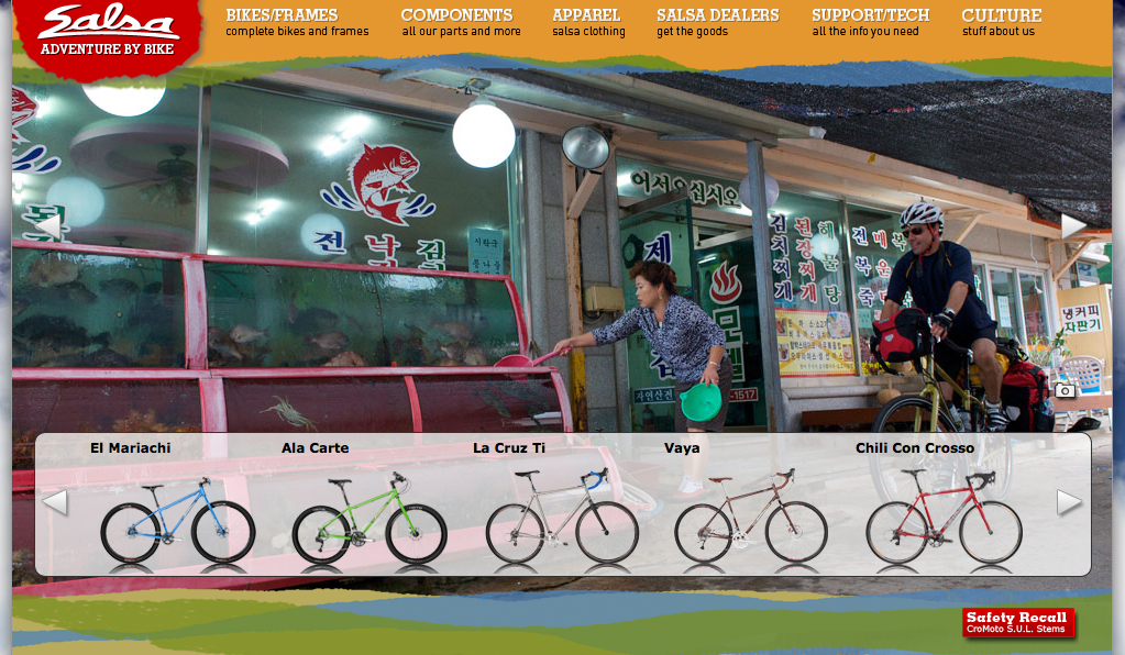 in Salsa Cycles online